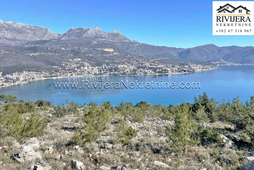Land plot with stunning sea view in Zvinje Herceg Novi Real estate